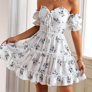 Floral Fit & Flare Dress